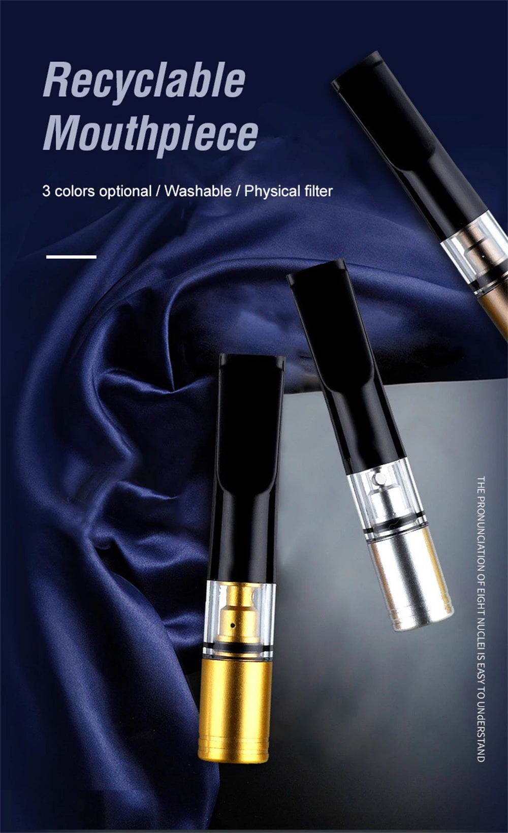 5PCS Reduce Tar Cigarette Holder